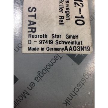 Origin REXROTH 1851-412-10 LINEAR RUNNER BLOCK ROLLER RAIL / D-97419 BEARING U3