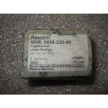 N1-3-1 1 Origin REXROTH 0658-230-40 LINEAR BUSHING