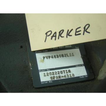 PARKER Chile  HYDRAULIC PUMP  .85&#034; SHAFT PVP4830B2L11