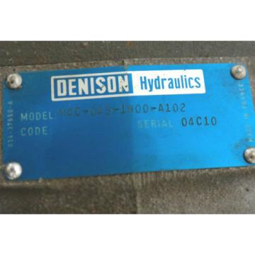 DENISON Algeria  HYDRAULICS M4C-043-1N00-A102 M4 HYDRAULIC VANE MOTOR M4C0431N00A102