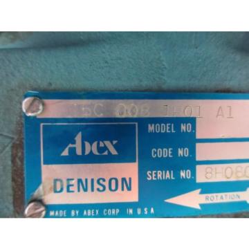 ABEX Equatorial Guinea  DENISON MOTOR T5C 008 1R01 A1 934-48566  T5C0081R01A1 HYDRAULIC PUMP