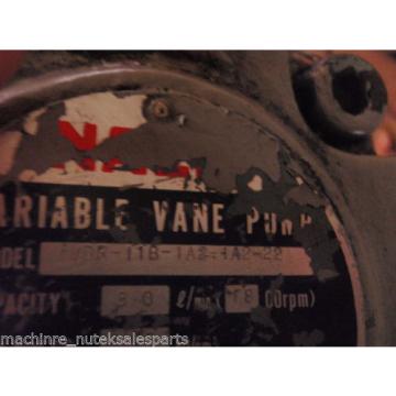 Nachi Variable Vane Pump VDR-11B-1A2-4A2-22_VDR11B1A24A222