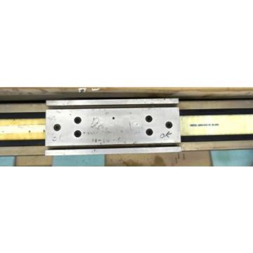 REXROTH, LINEAR RAIL, W/ TOOLING, 75AT20 8454-010-1020,001, 92-3/4#034; LENGTH