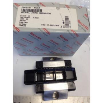 origin REXROTH/BOSCH R166539420 011 7210  5101-9638-A LINEAR RAIL BEARING  DG