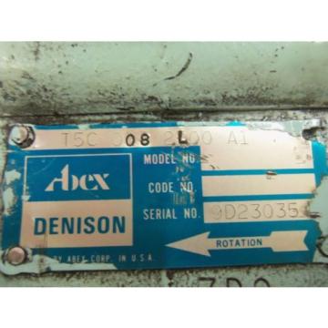 DENISON Jordan  T5C-008-2L00-A1 MOTOR USED