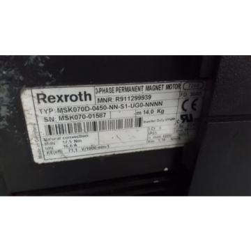 REXROTH Lebanon  SERVO MOTOR MSK070D-0450-NN-S1-UG0-NNNN