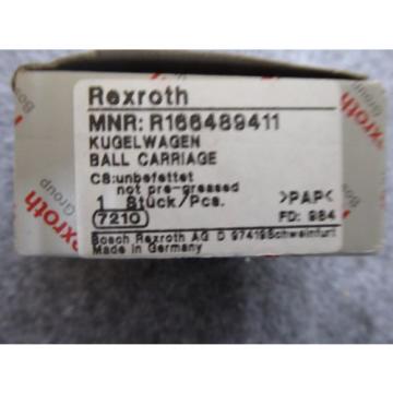 Origin REXROTH LINEAR BEARING # R166489411