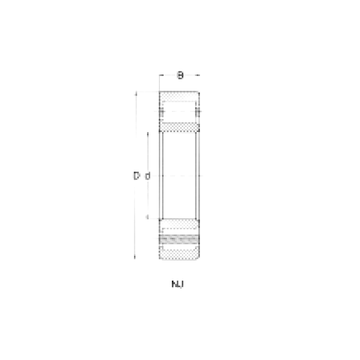 NJ318 CRAFT Cylindrical Roller Bearings