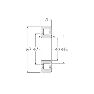 NJ203 CYSD Cylindrical Roller Bearings