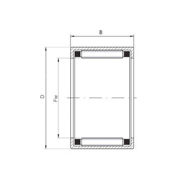 HK425218 ISO Cylindrical Roller Bearings