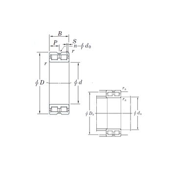 DC4860VW KOYO Cylindrical Roller Bearings