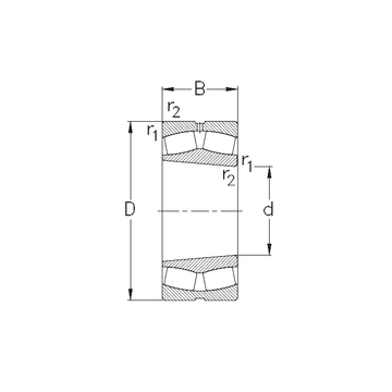 24026-CE-K30-W33 NKE Spherical Roller Bearings