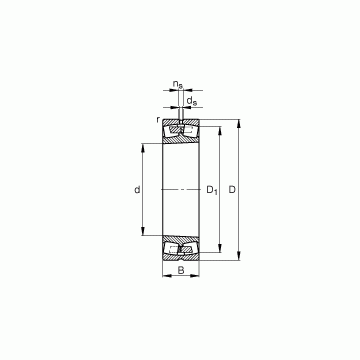 231/1000-B-K-MB FAG Spherical Roller Bearings